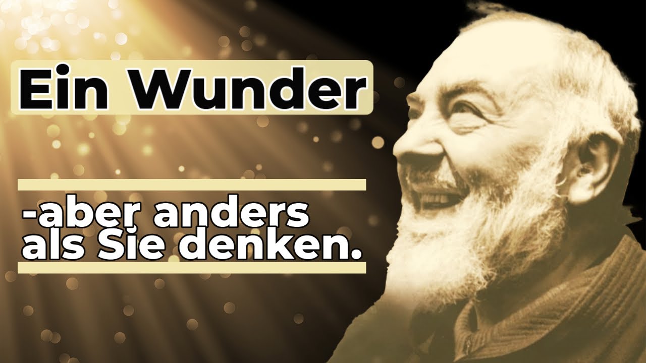 ÜBERRASCHEND: Das beeindruckendste Wunder von Pater Pio war nicht eine Heilung
