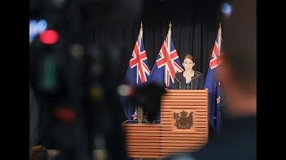 Jacinda Ardern holds press conference after Christchurch mosque shooting – video