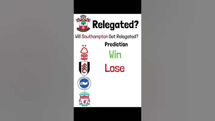Will Southampton Get RELEGATED? - DayDayNews