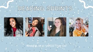 Reading Sprints  // come chat and read with us