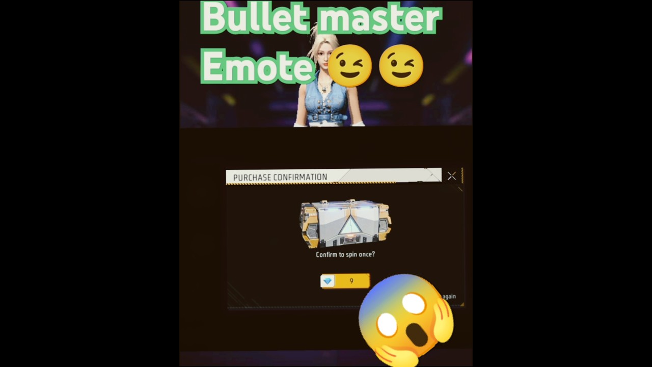 freefire bullet master emote 
