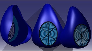 CATIA V5 | Respiratory Mask | Surface