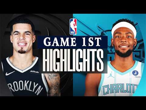 Brooklyn Nets vs Charlotte Hornets Game 1st Highlights | Oct 21, 2026 | NBA