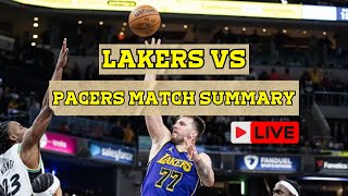 Basketball Battle Lakers vs Pacers Face Off in Epic Showdown