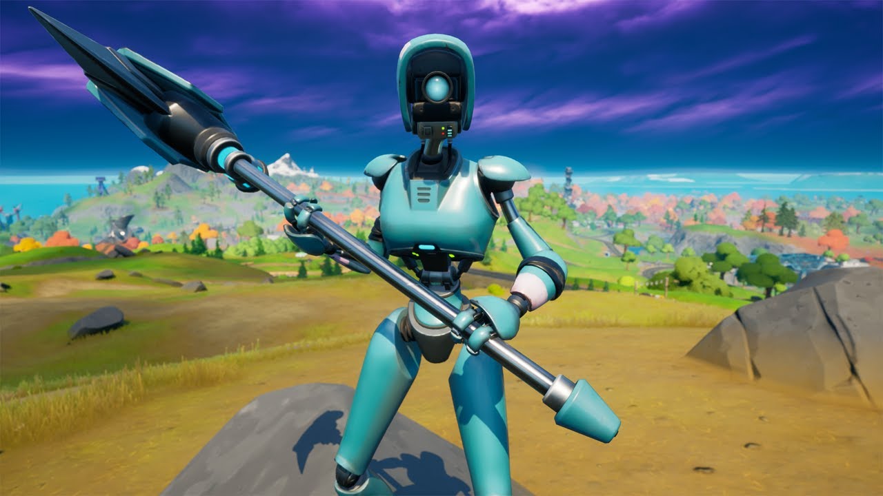 RoboRay Skin Gameplay + Review in Fortnite YouTube