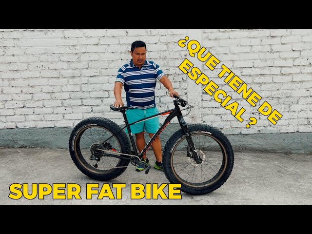 Impresionante Fat Bike o Bicicleta de llanta ancha. Que tiene de especial?  