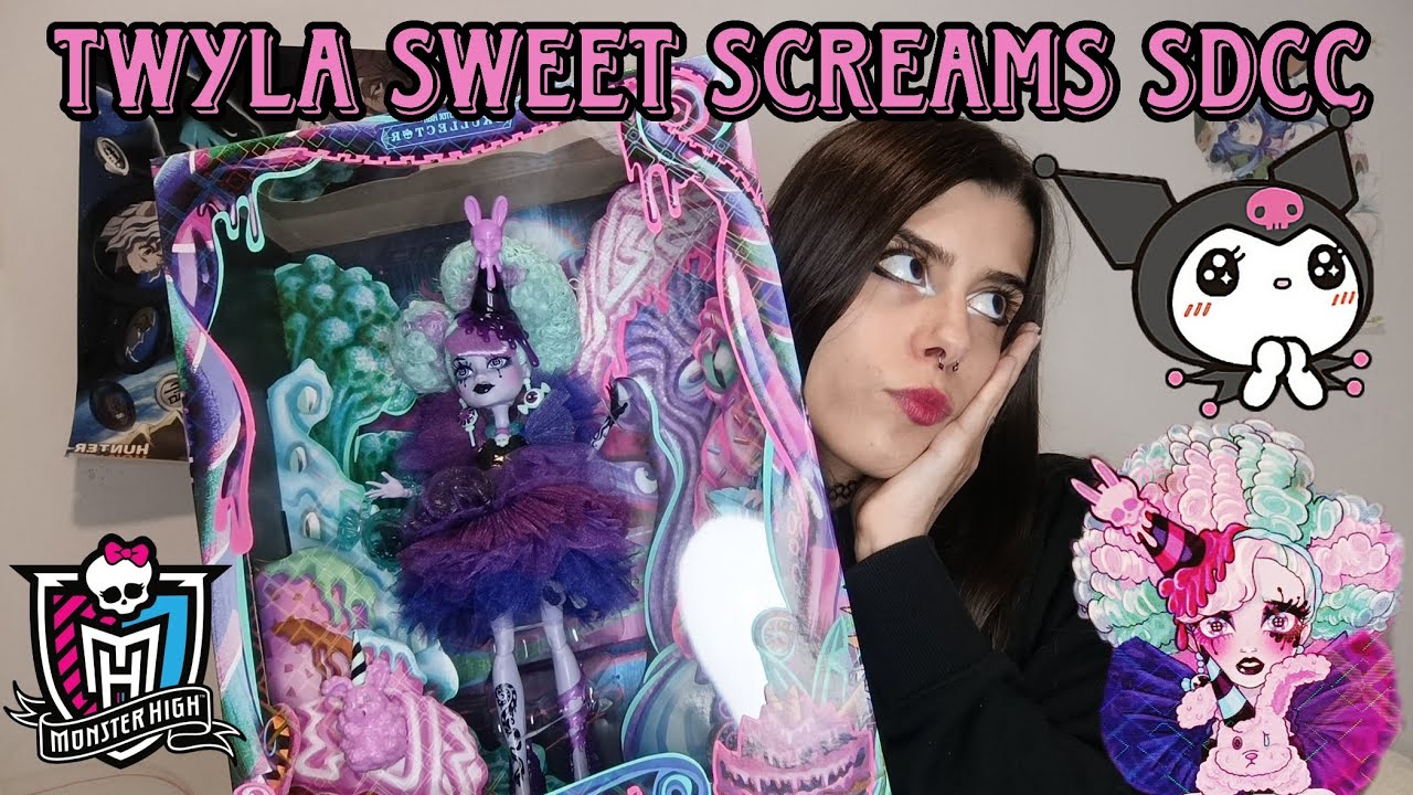 🍭💜✨ UNBOXING TWYLA SWEET SCREAMS SDCC 2025 | ¡La mh más esperada del año! 💖🍬🌸