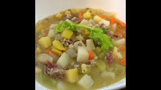 Bean Soup with Ham - Traditional Newfoundland