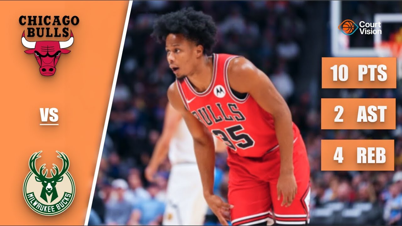 Isaac Okoro - 10 Points, 2 Assists, 4 Rebounds vs Bucks - 2025-26 Regular Season