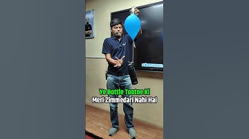 Balloon BEATS Newton 😱 with a Twist | Concept of Pressure #science #experiment #physics #funny