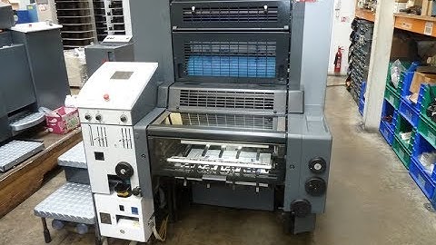 2001 used heidelberg sm 52 2 color offset printing machine for sale   Gab Supplies Ltd
