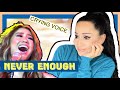 Vocal Coach REACTS to MORISSETTE AMON &quot;Never Enough&quot; Live | Lucia Sinatra