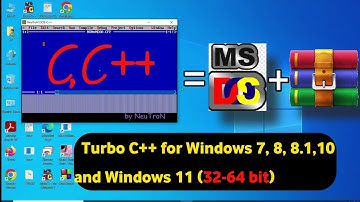 Download Turbo C++ for Windows 7, 8, 8.1, 10 and Windows 11 (32-64 bit) in Laptop / Computer