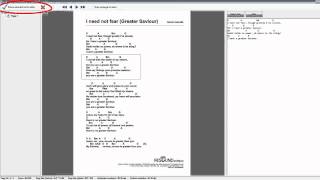 1 minute guide to importing to chord sheet from pdf