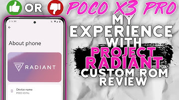 Poco X3 Pro Project Radiant  Android 12 Rom Review | Not That Impressive