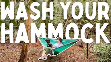 🧼 How to Wash Your Nylon Hammock (the Easy Way!) 🌿