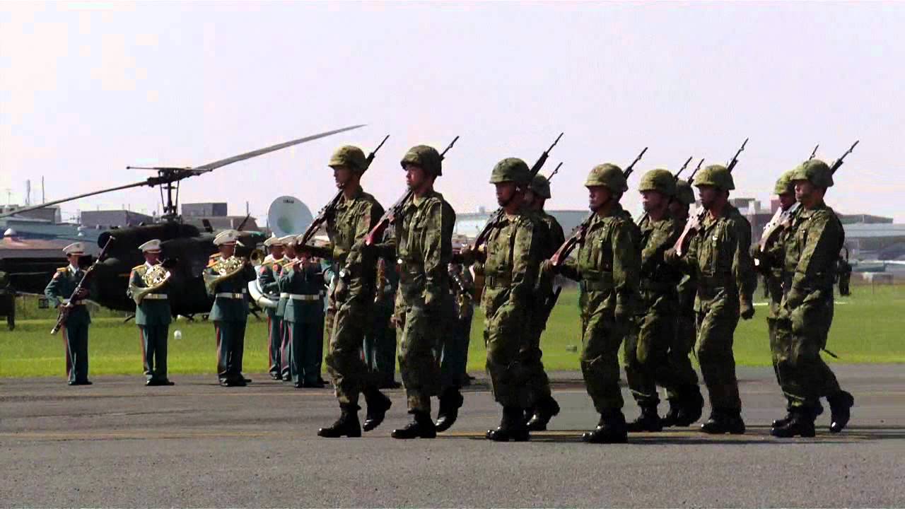 自衛隊分列行進 – 陸軍分列行進曲 著作権フリー – ASXQLU