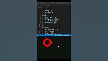 Pure CSS Infinity shape Design  in Html and Css (Short tutorial) #html #css #short