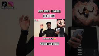 COCO JONES IS CARRYING ON #cocojones #rnb #reaction