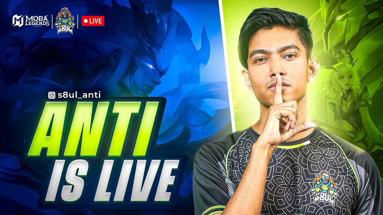 5 MAN IMMORTAL RANK |S8UL ANTI LIVE| #iQOO15R #iQOO