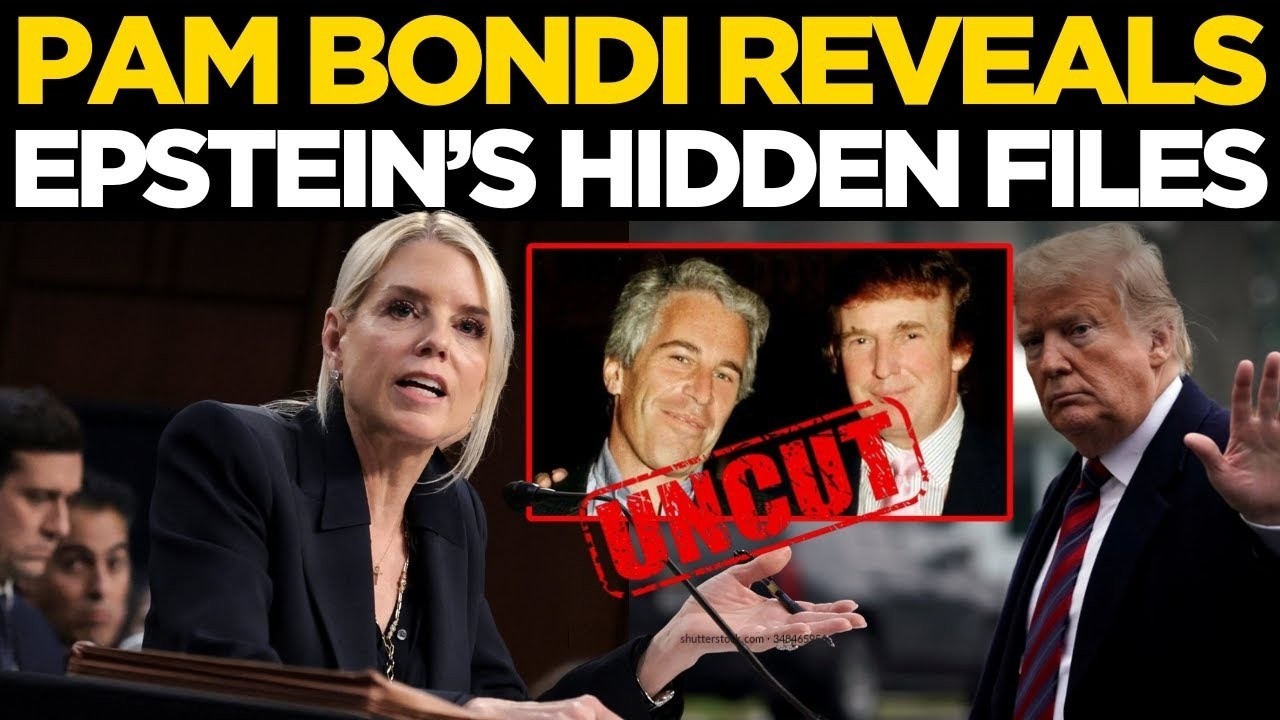 BREAKING NEWS LIVE | Pam Bondi Unleashes Explosive Epstein Revelations | Epstein Files | Pam Bondi