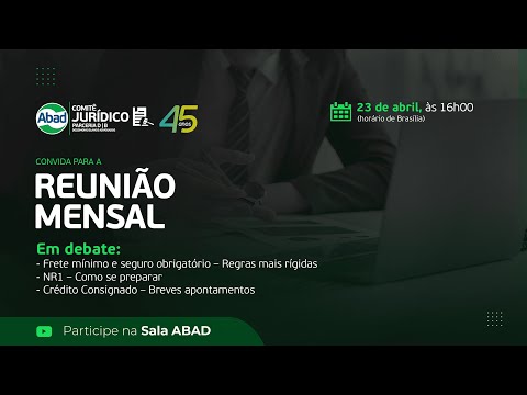 Reunião Comitê Jurídico ABAD - Abril 2026