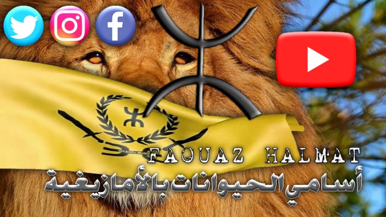 تعريف أسامي الحيوانات بالأمازيغية