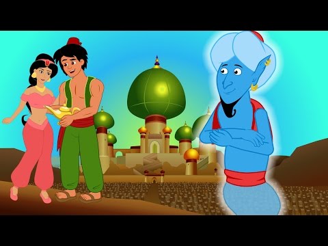 Aladin und die Wunderlampe kinder geschichte - märchen für kinder - Gute Nacht Geschichte