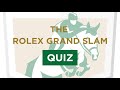 Rolex Grand Slam Quiz: Beezie Madden