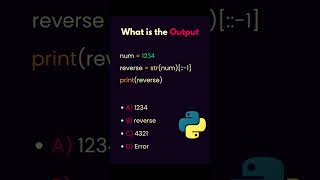 python Quiz#coding #python #coders #python quiz#python mcq, python interview #codingquiz#pythonmcq