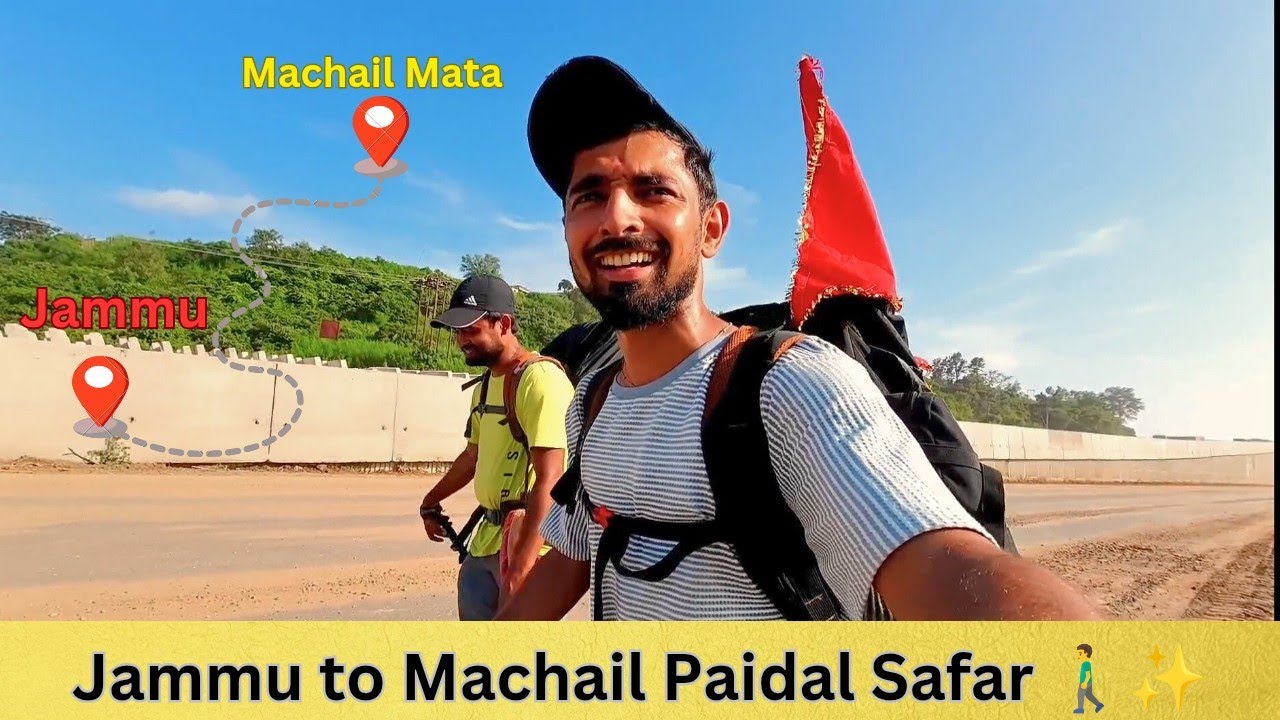 Jammu to Machail Mata Paidal Yatra Vlog | Day 1 Begins! 