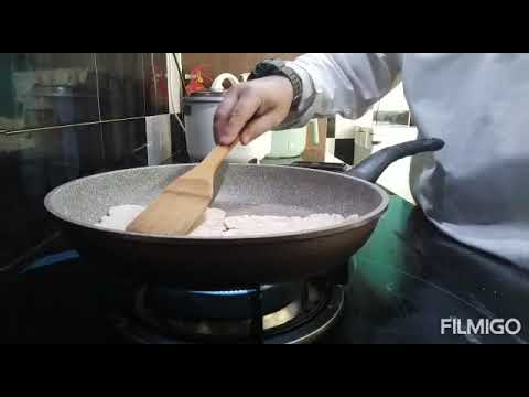 Cara buat sarapan dengan tepung barli...