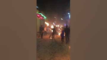 Lấy lửa đêm giao thừa ở làng nghề đồ gỗ la xuyên