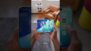 No Crease?! First Look at the Apple iPhone Fold.🤯 #smartphone #iphonefold #technews