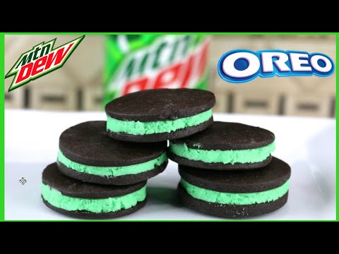 Mountain Dew Oreo Cookies | How to Make Mountain Dew Oreo Cookies