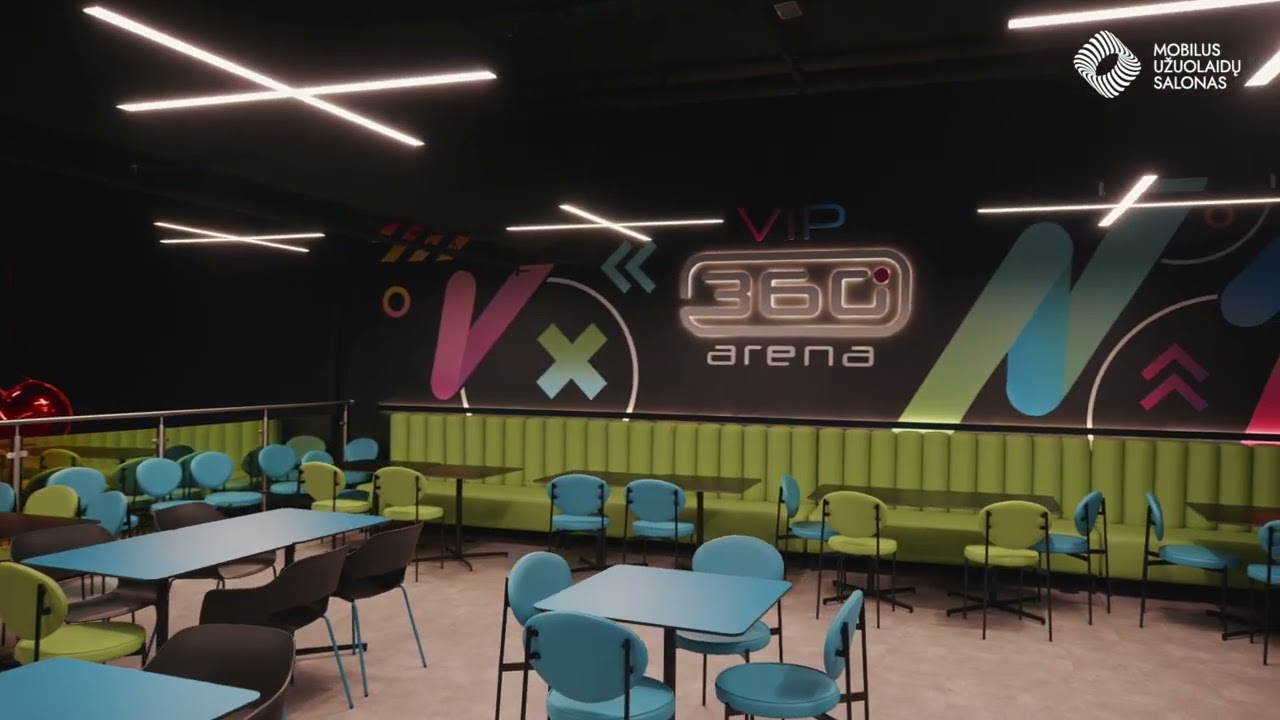Modernios užuolaidos VIP zonai | M.U.S. @ Arena 360 | Dieninės ir naktinės užuolaidos