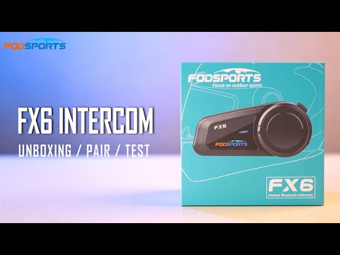 FODSPORTS FX6 Bluetooth Intercom Review, BEST BUDGET Under $90