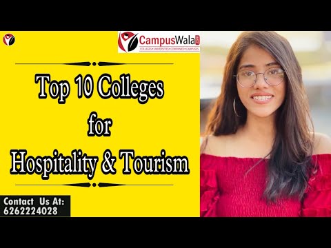 Top 10 Colleges For Hospitality And Tourism | Courses | Fee | Placements | Hostel | Entrance Exam