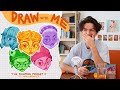 draw w me // future plans, staying positive, art block, q&a