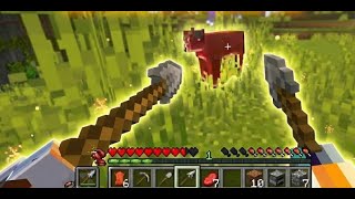 spears in VR Minecraft make brain monkey mode