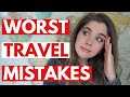 WORST TRAVEL MISTAKES I'VE EVER MADE | Going Into Debt, Almost Dying + Befriending The Mafia