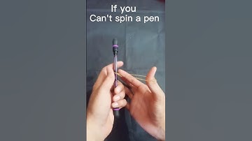 Spin with Rubber band is very easy ✍️🌀 #penspinning #tutorial #beginner