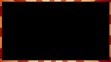 4K Black Screen Animated Frame Design | Smart Video Frame | Video Animated Border | No Copyright