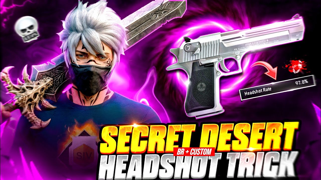 BRAZILIAN 🇧🇷 SECRET 🤫 NO RECOIL 💀 DESERT EAGLE HEADSHOT 🥶 TRICKS ...