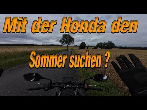 Mit der Honda den Sommer☀️suchen🫨🌦