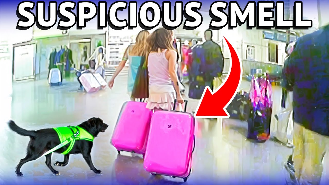 Sniffer Dogs Unleash CHAOS on Airport Dr*g Smugglers