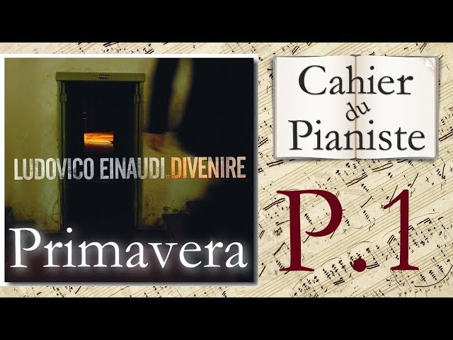 Apprendre Primavera de Ludovico Einaudiau piano (1/4) - YouTube