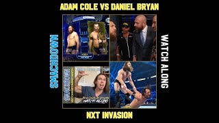 Adam cole vs daniel bryan on smackdown full match watch along