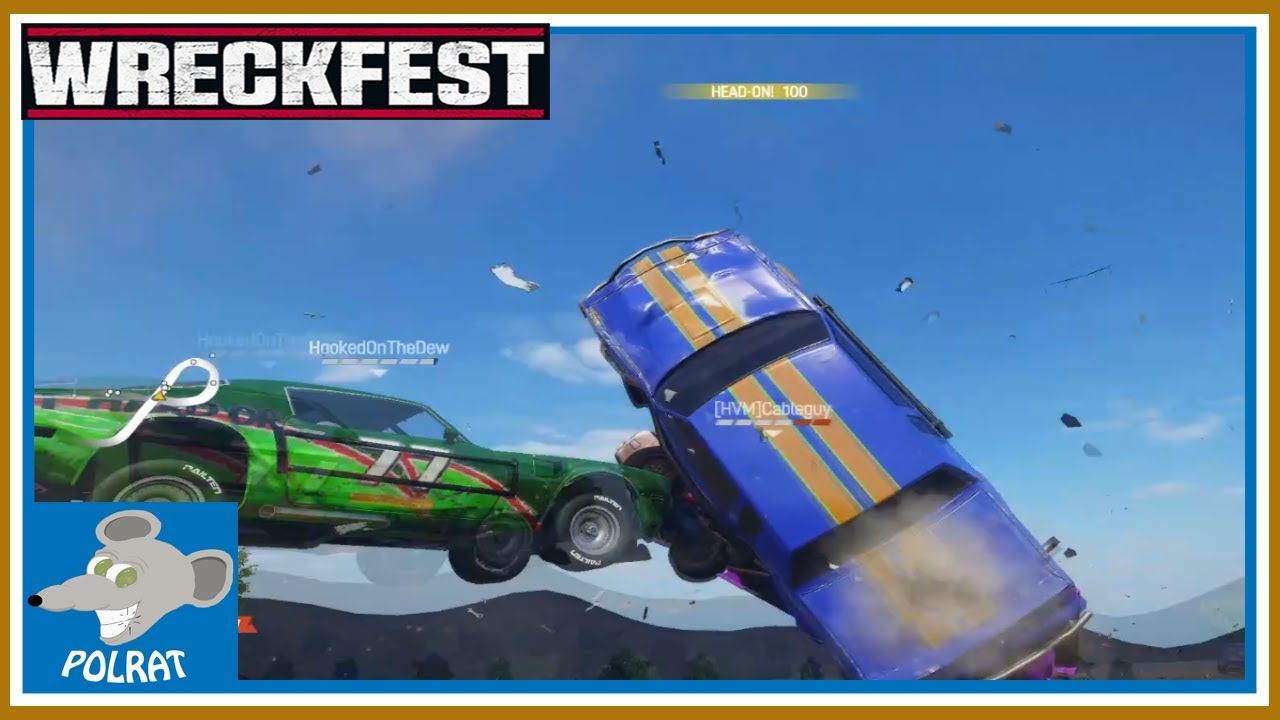 Crossover Chaos is the BEST 😂 | Wreckfest Multiplayer Crashes and Funny ...