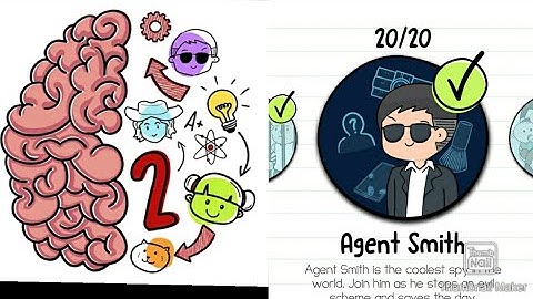 Agent Smith all levels 1-20 Walkthrough solutions / #Brain Test -2  Gameplay